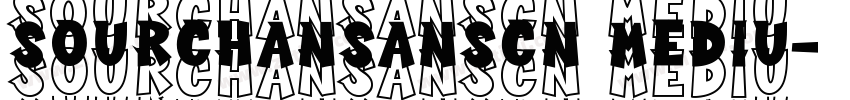 SourchansansCN Mediu字体转换